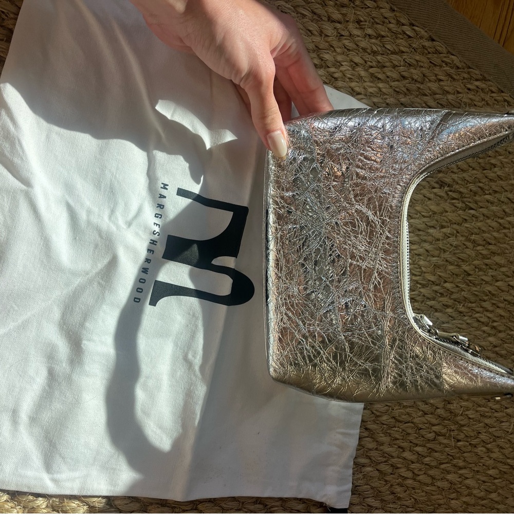 Marc Sherwood Silver Mini Bag